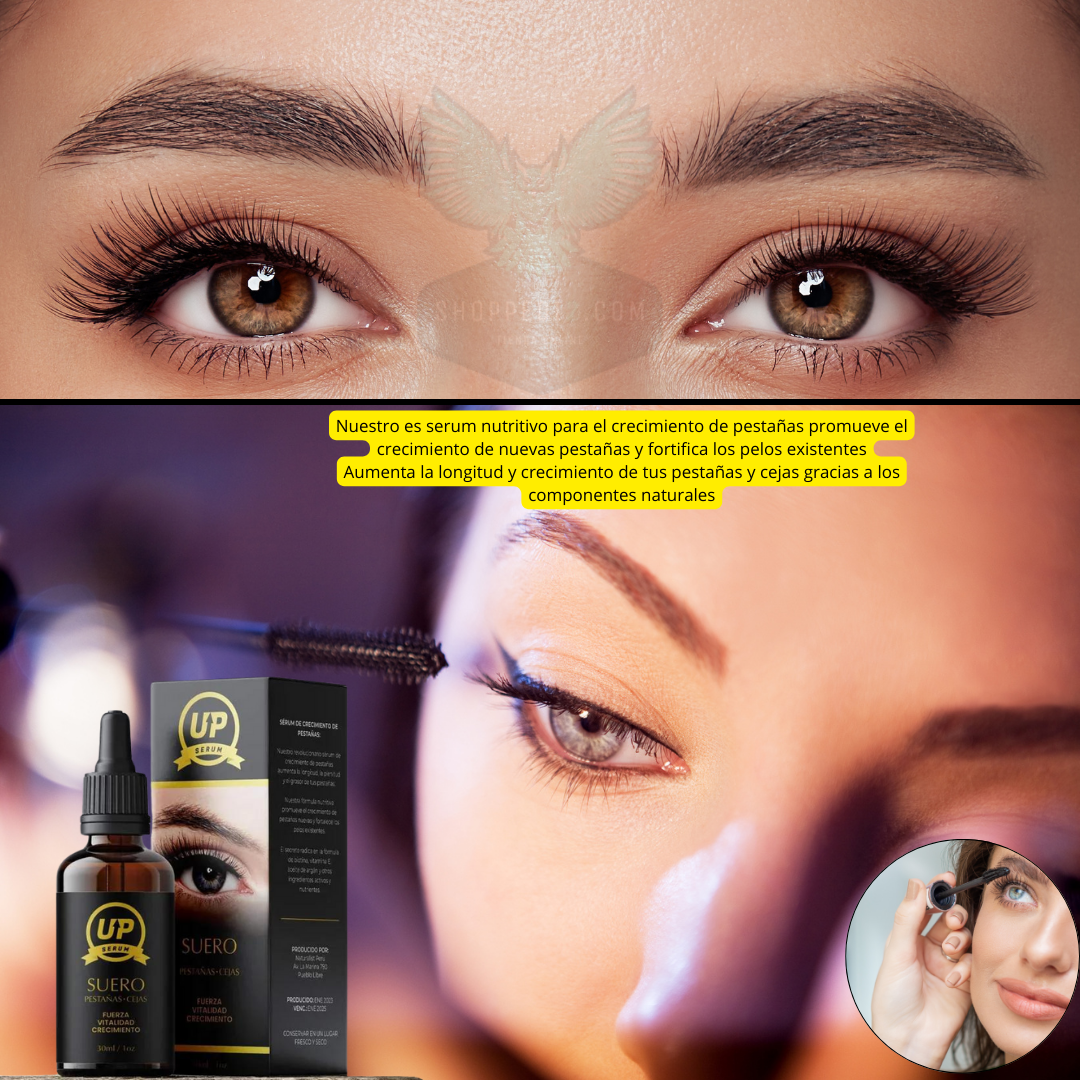 SERUM UP PRO - Alargamiento de pestañas y cejas